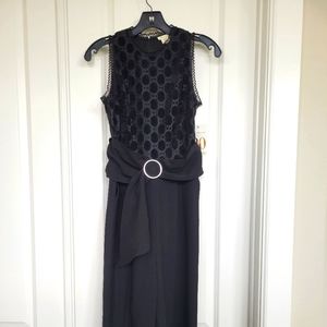 Shoshanna Black Ankle Length Jumpsuit